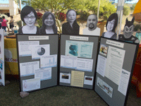 picture of the APAS display at the 2014 Festival