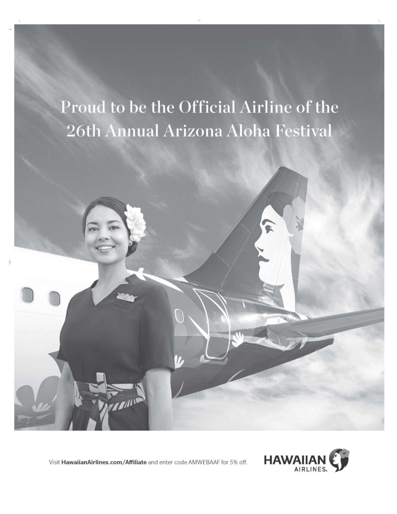 Hawaiian Airlines ad