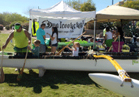 picture of canoe club display